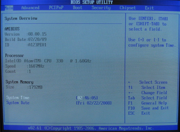Atom 330 Overclock Software