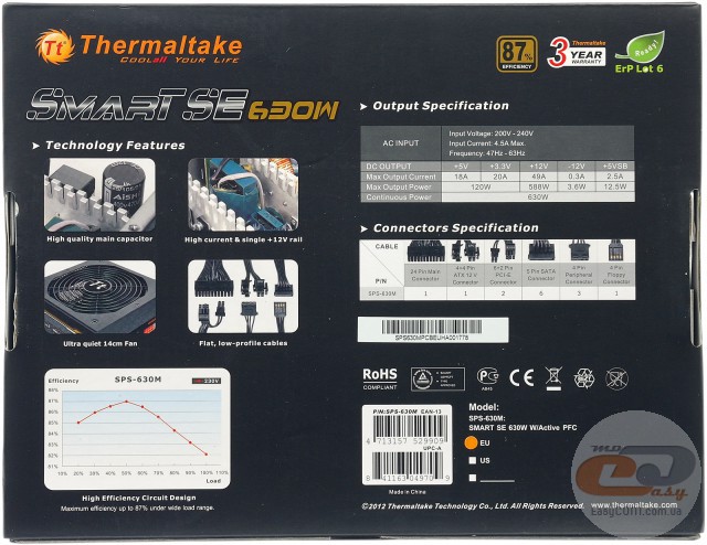 Thermaltake Smart SE SPS-630M