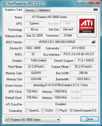 Amd Radeon Hd 5850   Windows 10 -  9