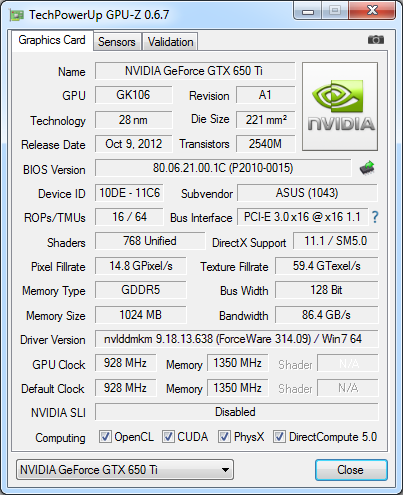 Nvidia Geforce Gt 740m   Windows 7 64 -  7