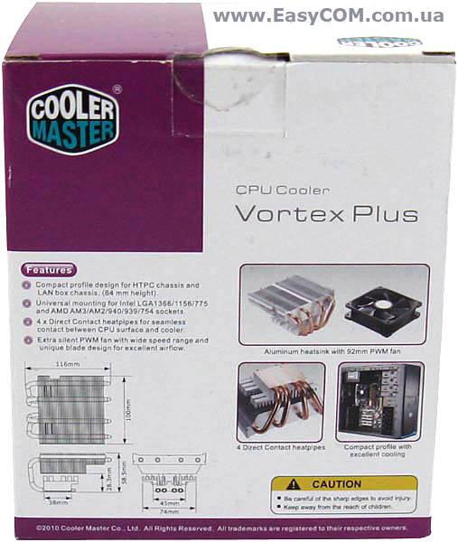 Cooler Master Vortex Plus