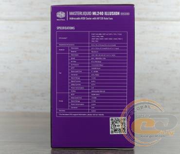 Cooler Master MasterLiquid ML240 Illusion White Edition
