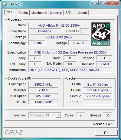 Athlon X2 BE-2350