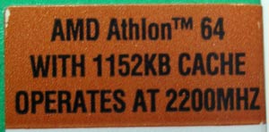 AMD Athlon LE-1600
