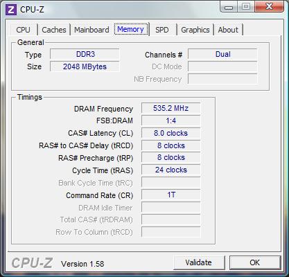 cpu-z Intel Celeron G530