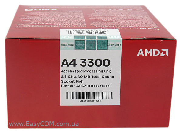 AMD APU A4-3300