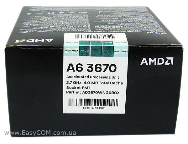 Amd a6 3670