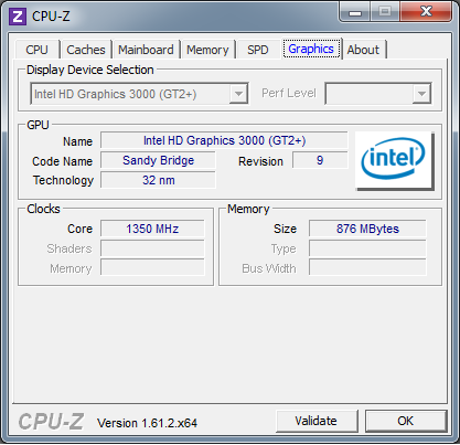Intel Core i7-2700К cpu-z gpu