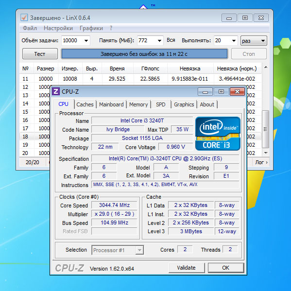 Intel Core i3-3240T