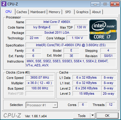 Intel Core i7-4960X Extreme Edition