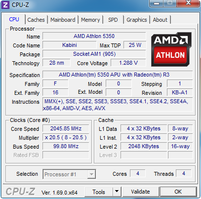 AMD Athlon 5350