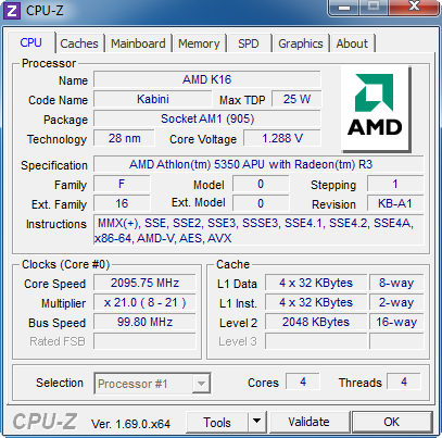 AMD Athlon 5350