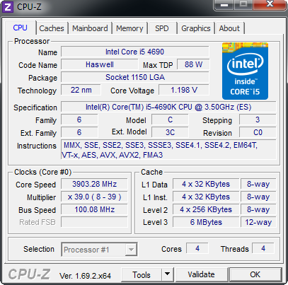 Intel Core i5-4690K