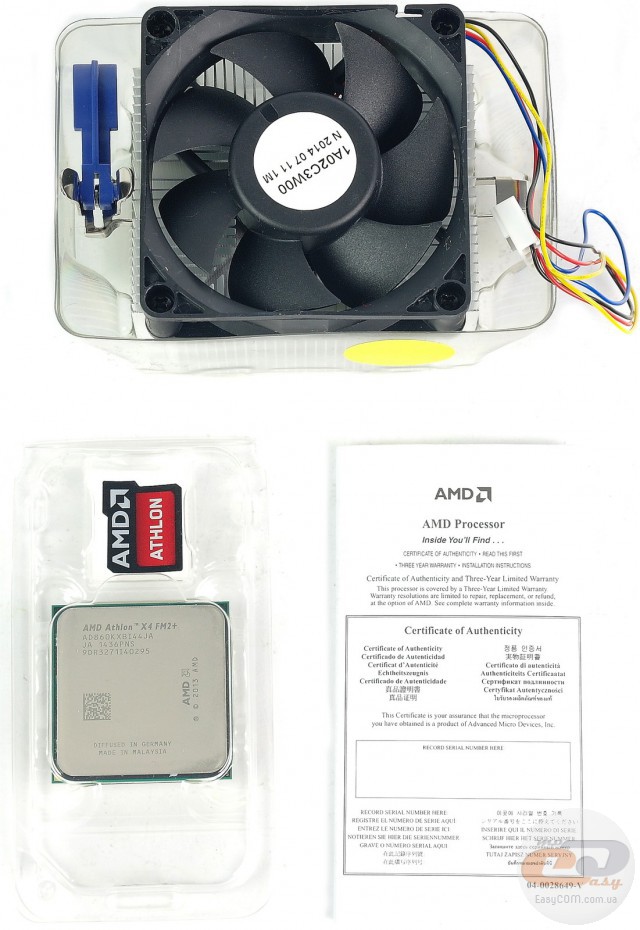 AMD Athlon X4 860K GECID