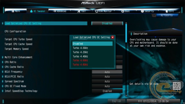 GECID Intel OC