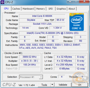 Intel Core i5-6600K