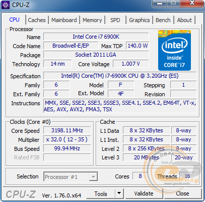 Intel Core i7-6900K