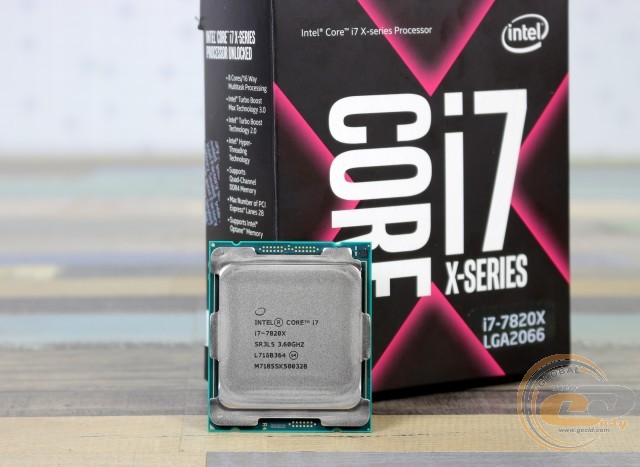 Intel core i7 7820x обзор