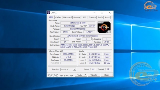 AMD Ryzen 5 1600