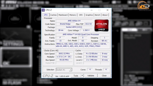AMD Athlon X4 950