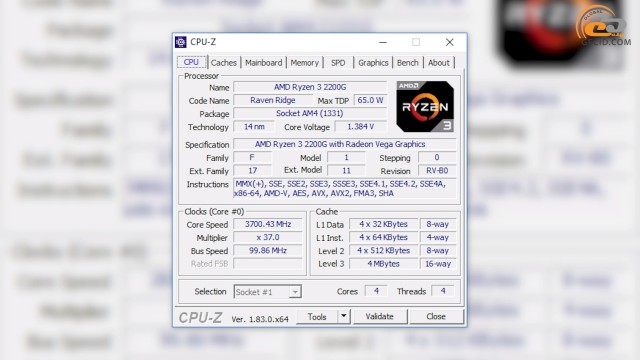 AMD Ryzen 3 2200G