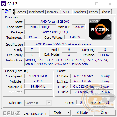 AMD Ryzen 5 2600X