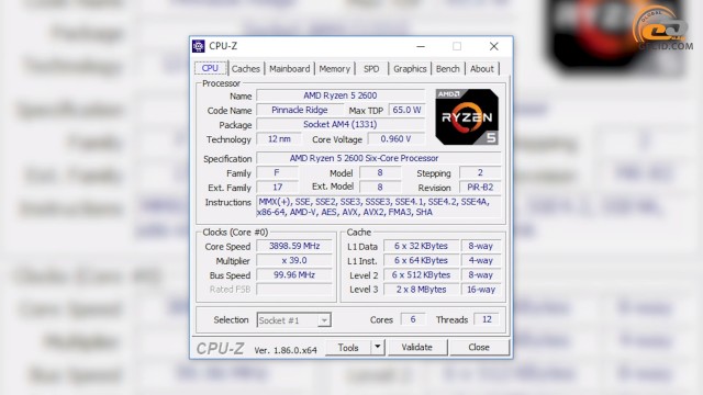 AMD Ryzen 5 2600