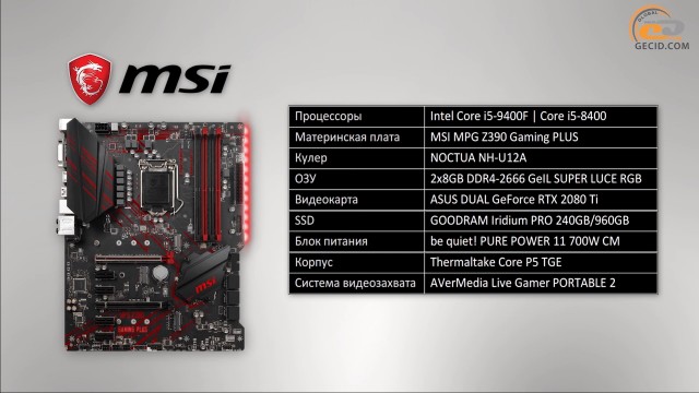 Intel Core i5-9400F
