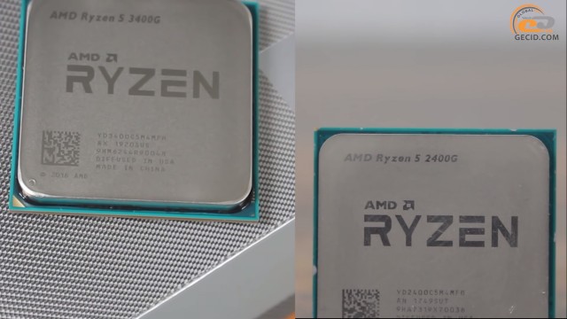 Сравнение процессоров amd ryzen 5 2400g и 3400g