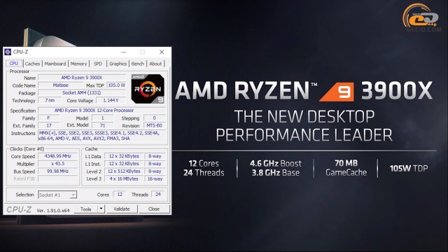 AMD Ryzen 9 3900X