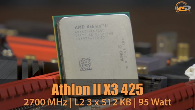 Athlon II X3 425 Phenom II X3 705e
