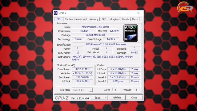 AMD Phenom II X6 1100T BE