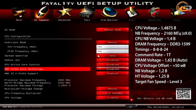 AMD Phenom II X6 1100T BE