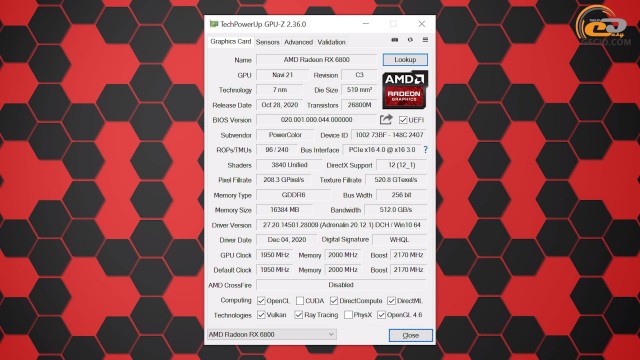 AMD Radeon RX 6800
