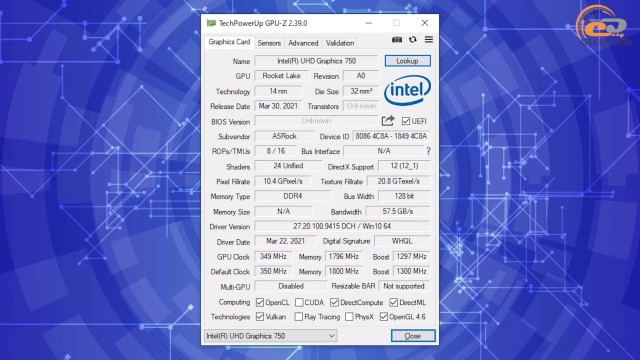 Intel hd graphics 750 обзор