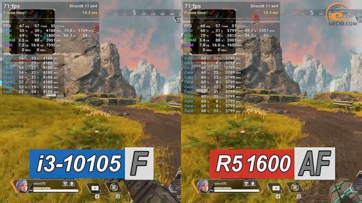 Ryzen 5 1600 AF