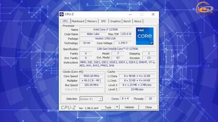 Intel Core i5-12600K