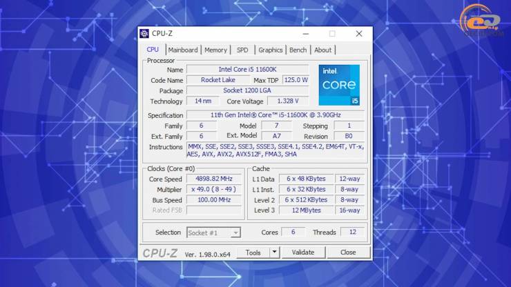 Intel Core i5-12600K