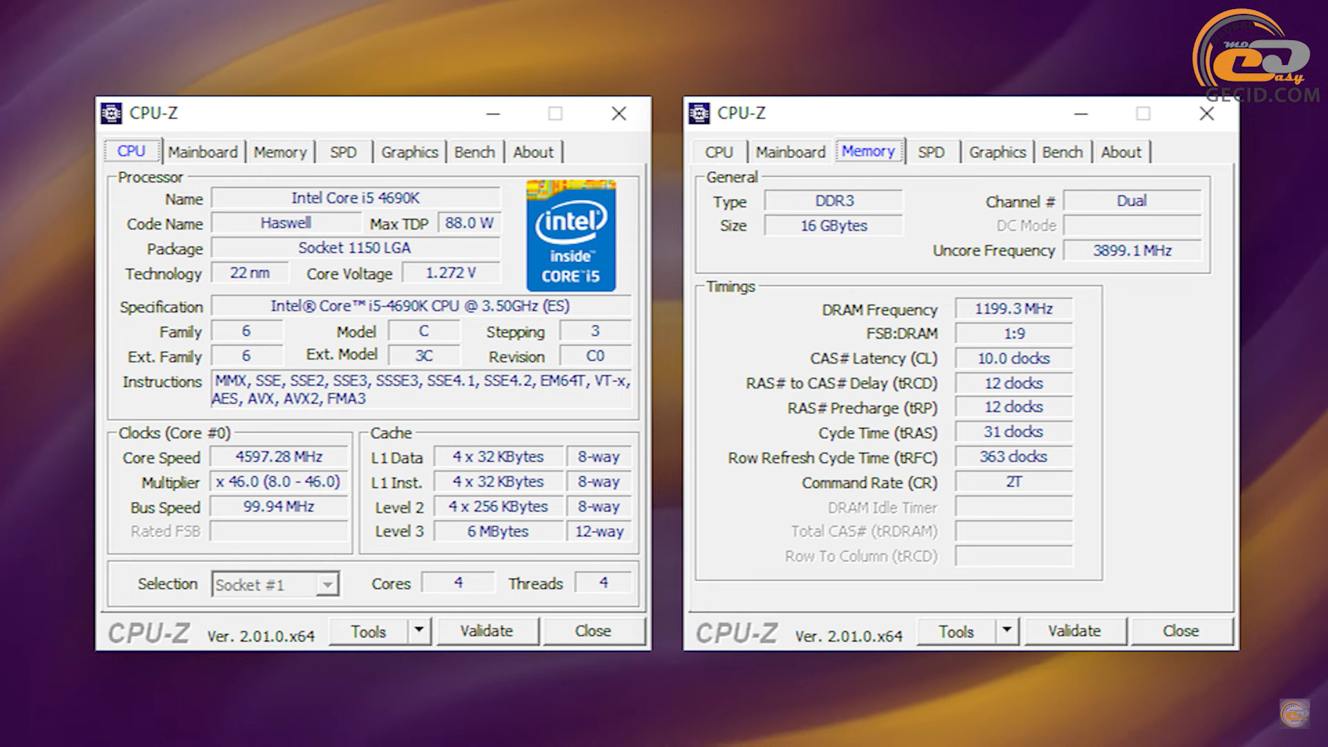 Тест Intel Core Core i5-4460 против Core i5-4690K: недорогой ретро-монстр  для игр GECID.com.