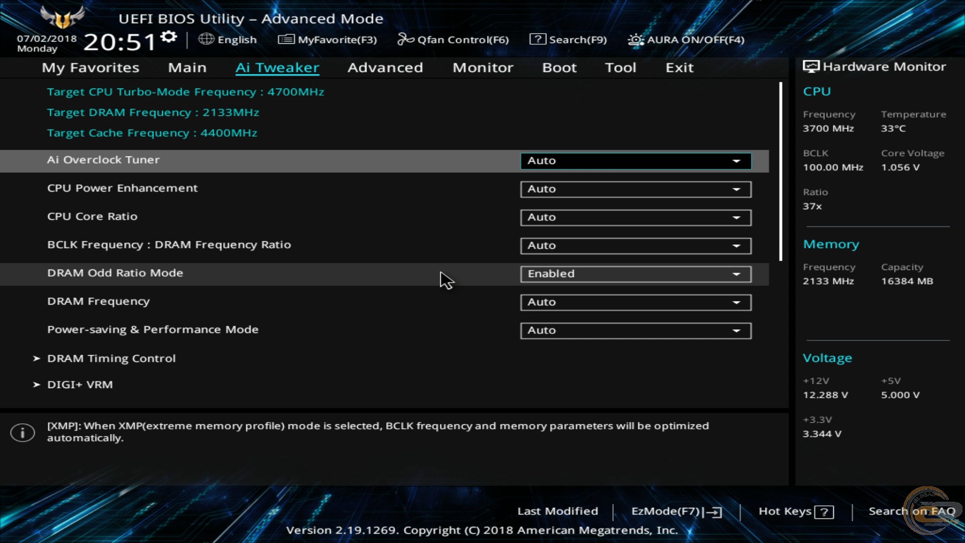 Asus Xmp Vs Auto