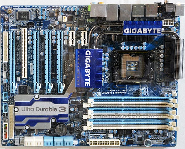 Материнская плата gigabyte x58a подключение кулеров