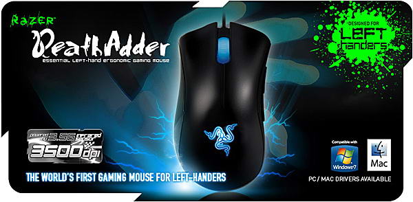 Razer DeathAdder Left Hand Edition