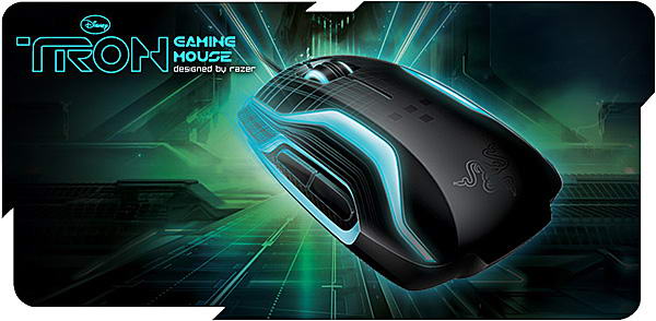 TRON Gaming Mouse Designed by Razer