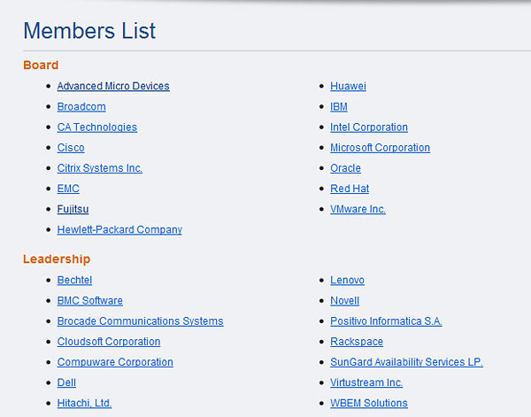Distributed Management Task Force (DMTF)