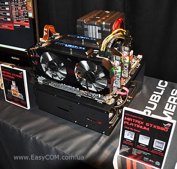 ASUS GeForce GTX 580 Matrix SLI