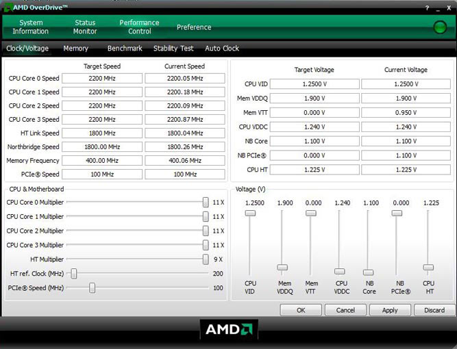AMD OverDrive