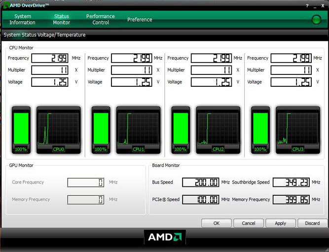 AMD OverDrive