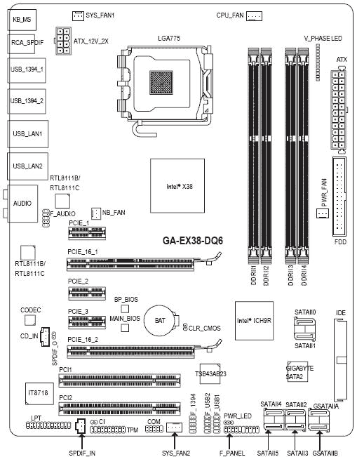 Gigabyte ga 81945gmf схема