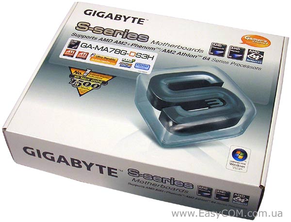 GIGABYTE GA-MA78G-DS3H