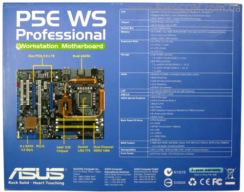 ASUS P5E WS Professional
